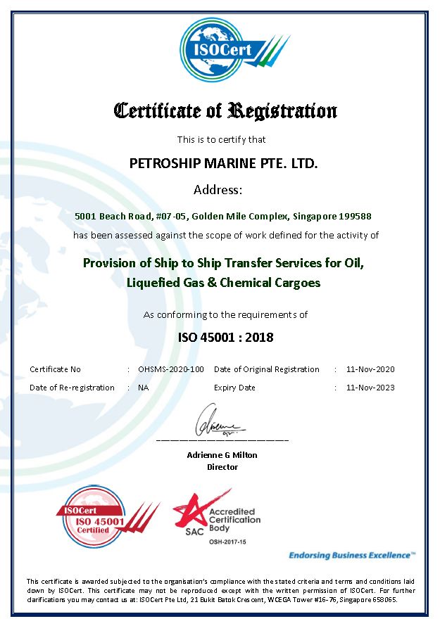 ISO Certifications